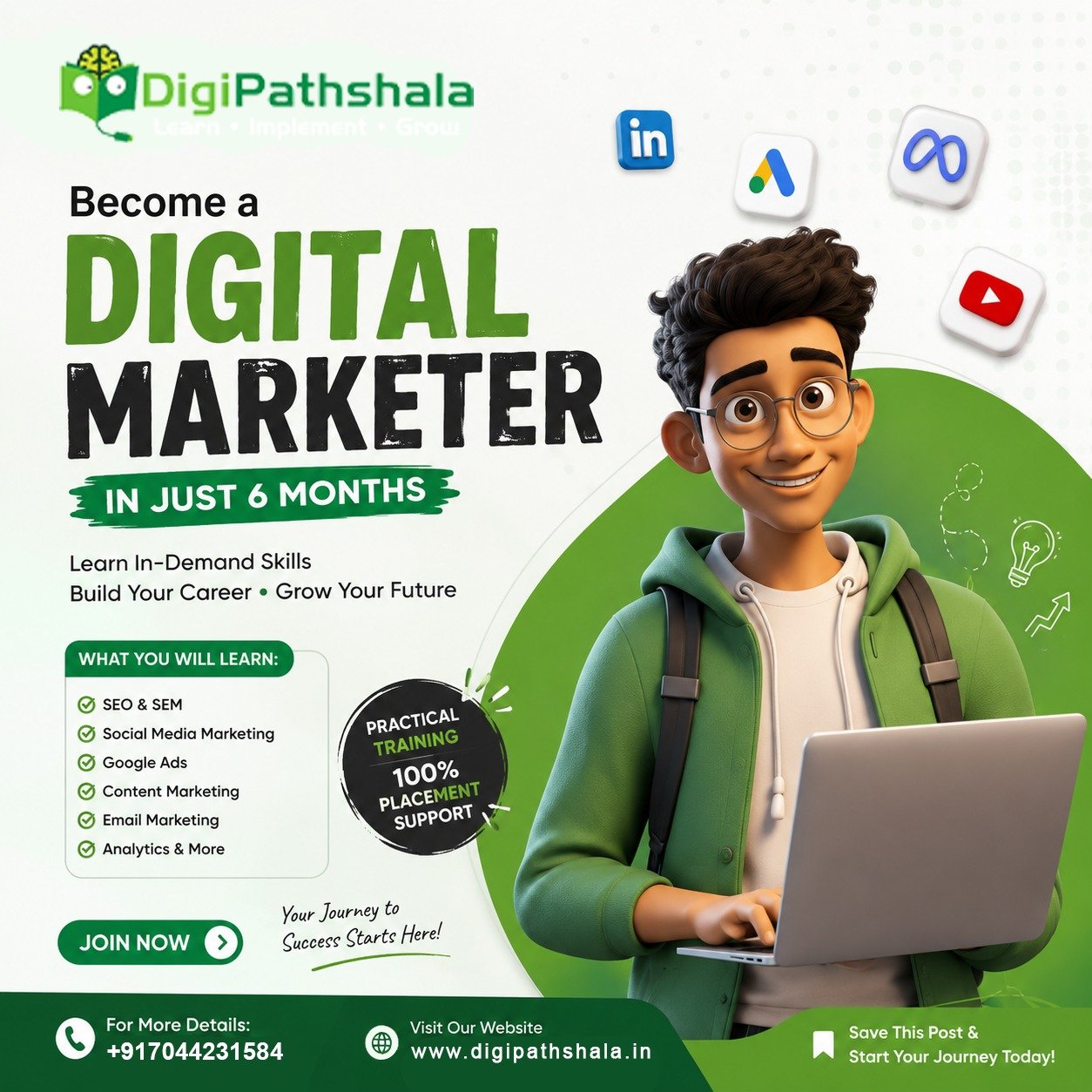 Best Digital Marketing Institute in Chakdaha